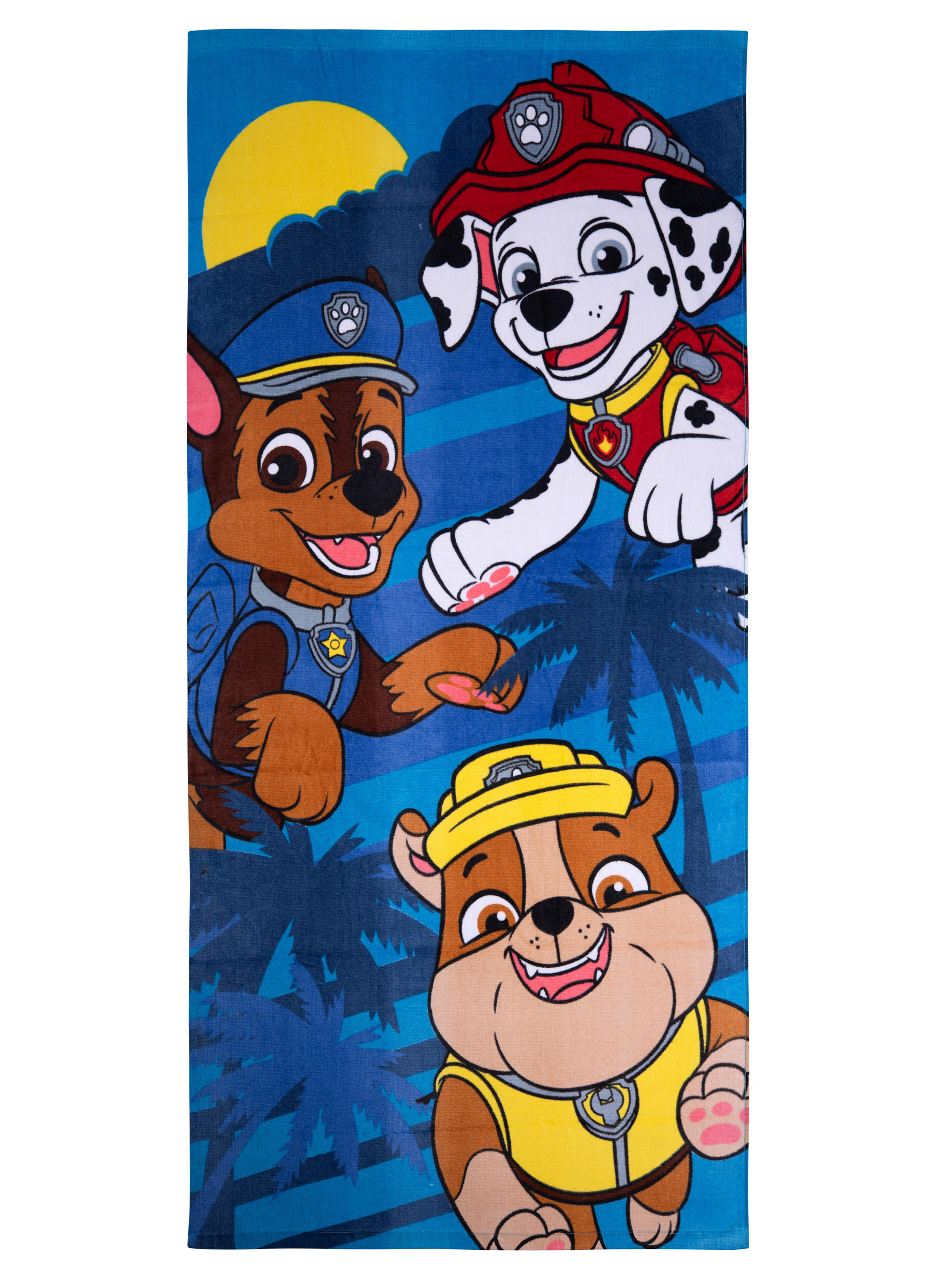 STRANDTUCH Paw Patrol Blau 140 x 70 cm - Blau, Textil (140/70cm) - Paw Patrol