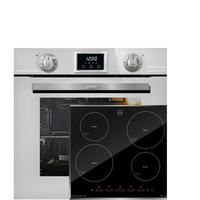 ELEKTRO-BACKOFEN 60 cm EH 6326 W+ KCT 6105 FI Induktionskochfeld 60 cm - Weiß, Metall (59.4/59.4/54.3cm) - Kaiser Küchengeräte