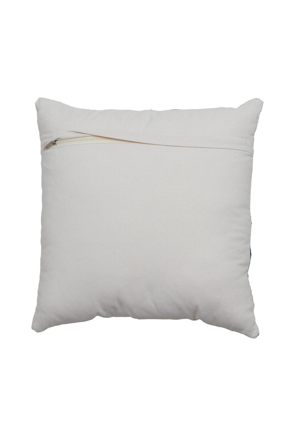 DEKOKISSEN Usera Blau 45/45/10 cm - Blau, Textil (45/45cm) - Light & Living