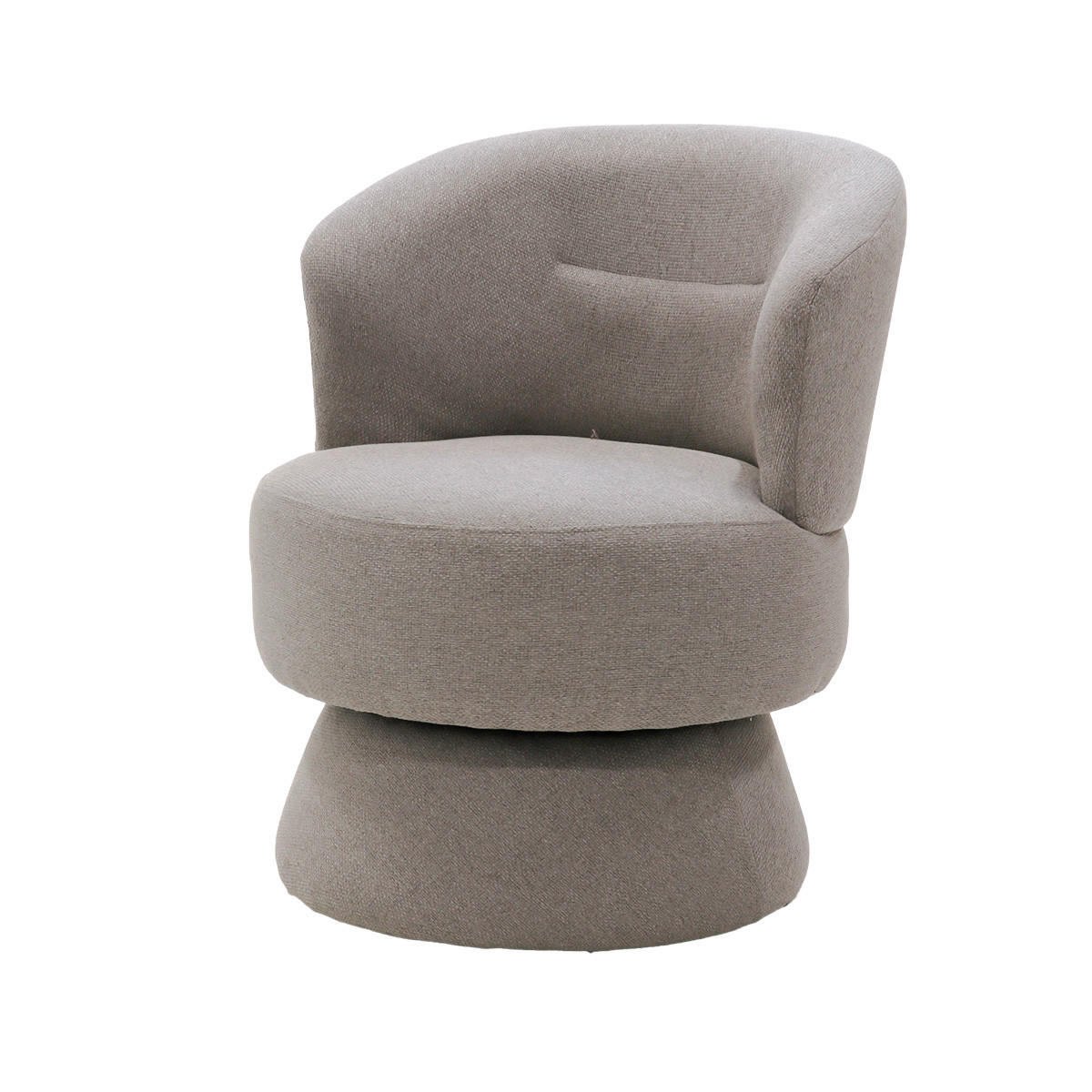 Giga Meubel Drehsessel Taupe 65x79x64 cm