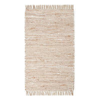 FLICKENTEPPICH Horizon gemustert 160/230 cm - Naturfarben, Textil (160/230cm) - Homescapes