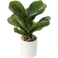 KUNSTPFLANZE Monstera im Topf 31 cm - Grün, Keramik (32cm)
