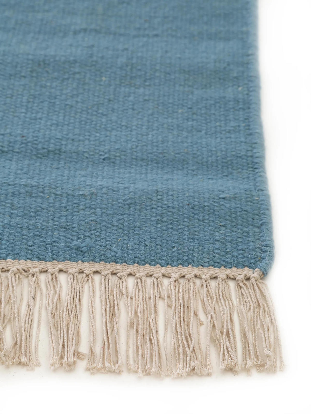 TEPPICH Liv Hellblau 80x250 cm - Hellblau, Textil (80/250cm) - benuta Pop