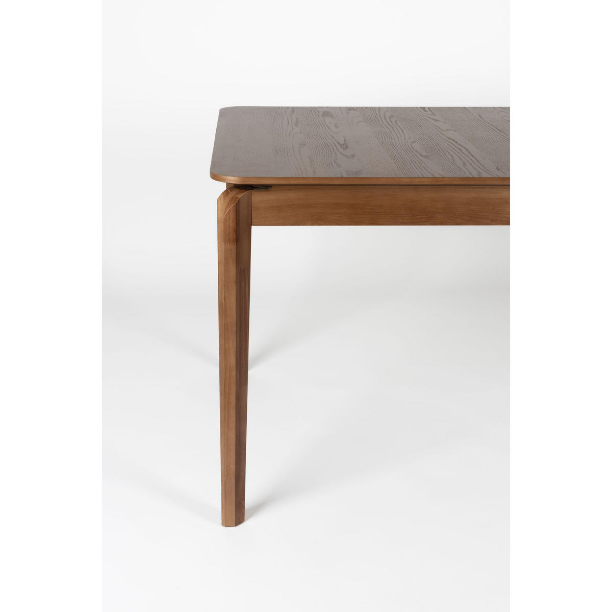 ESSTISCH Scout 220x90 cm Walnussfarbe - Braun, Holzwerkstoff (220/90/75cm) - Zuiver