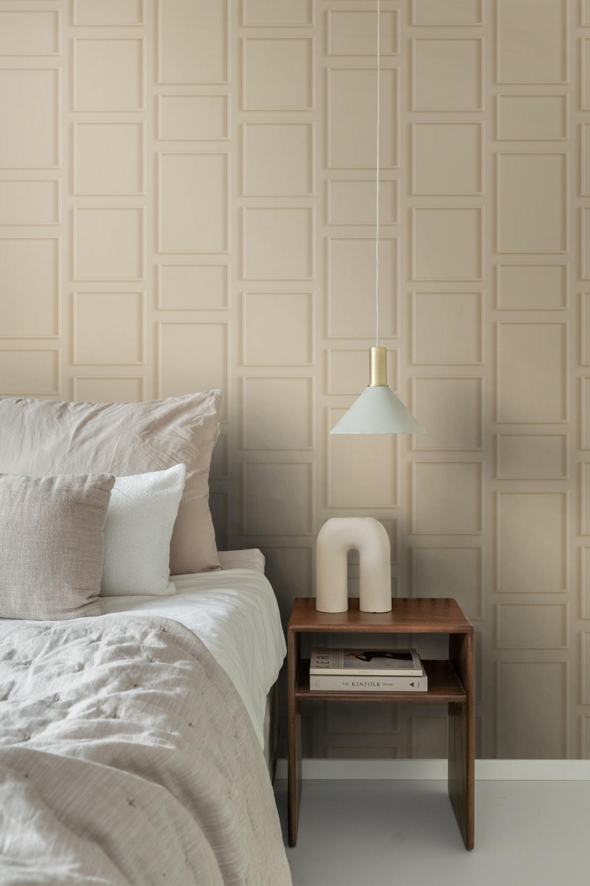 TAPETE Holzwandverkleidung 50 x 900 cm - Beige, Papier (50/900cm) - ESTAhome