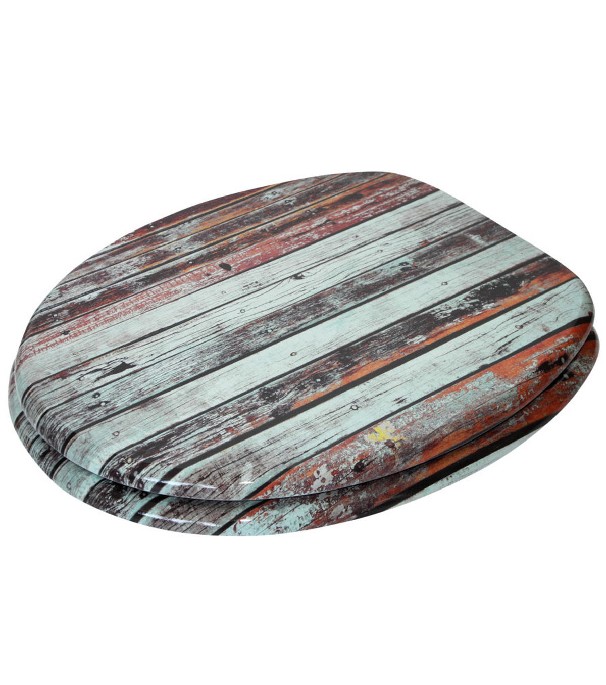 WC-SITZ Antik - Braun, Holzwerkstoff (38/6/47cm) - Sanilo