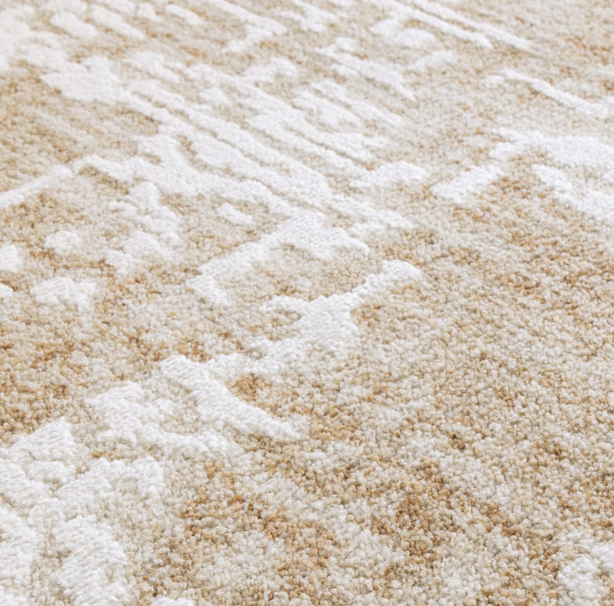 TEPPICH modern Flachgewebe FLOW Beige 200 x 300 cm - Beige, Textil (200/300cm) - Novatrend