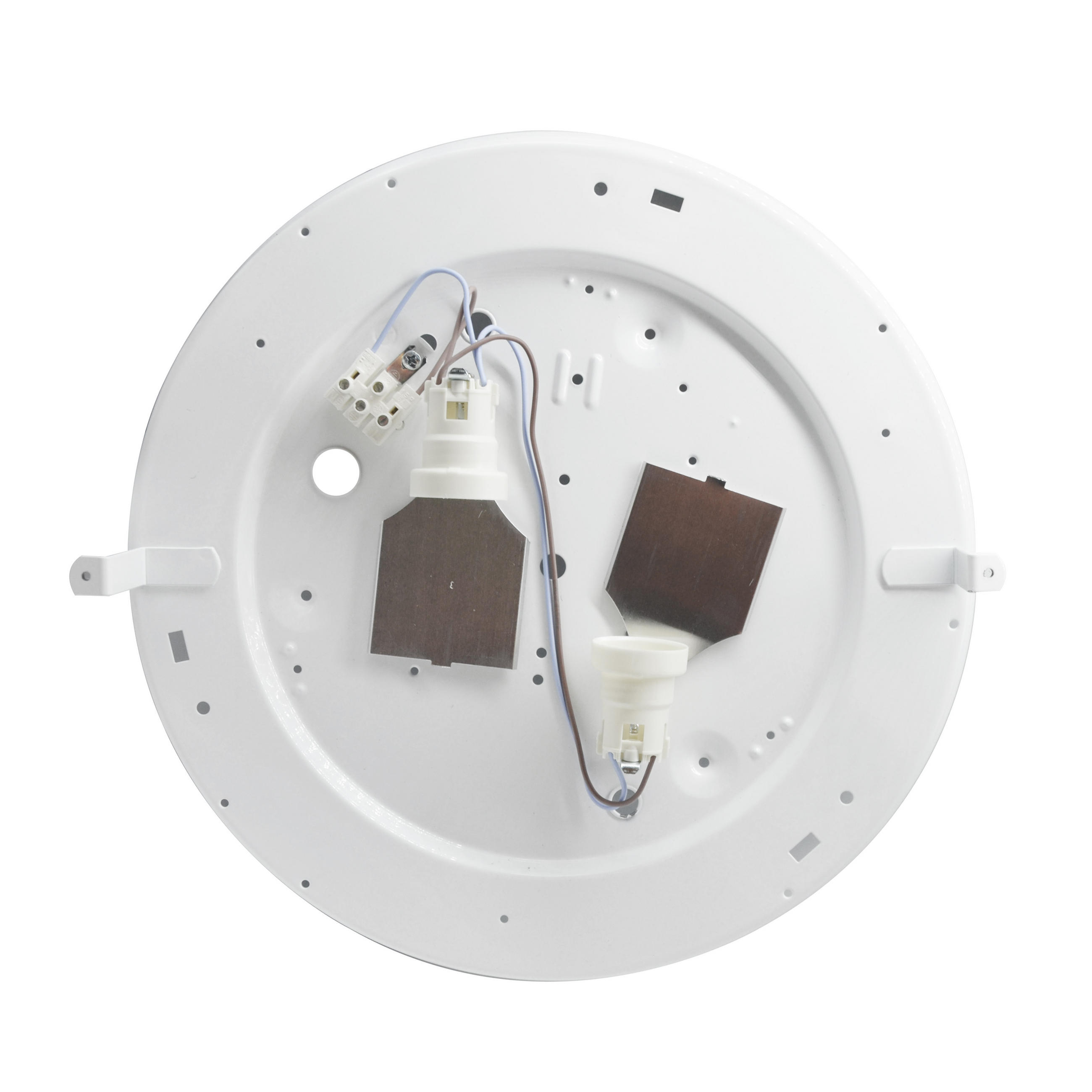 LED-DECKENLEUCHTE - Grau, Metall (45/45/6cm) - Lumicom