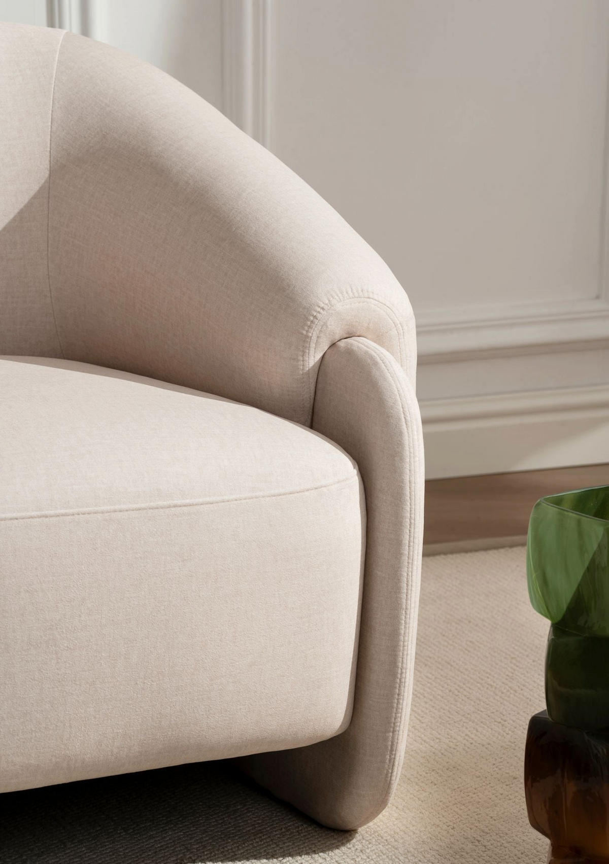 RELAXSESSEL Balisty Creme - Creme, Textil (90/71/83.5cm) - Selsey