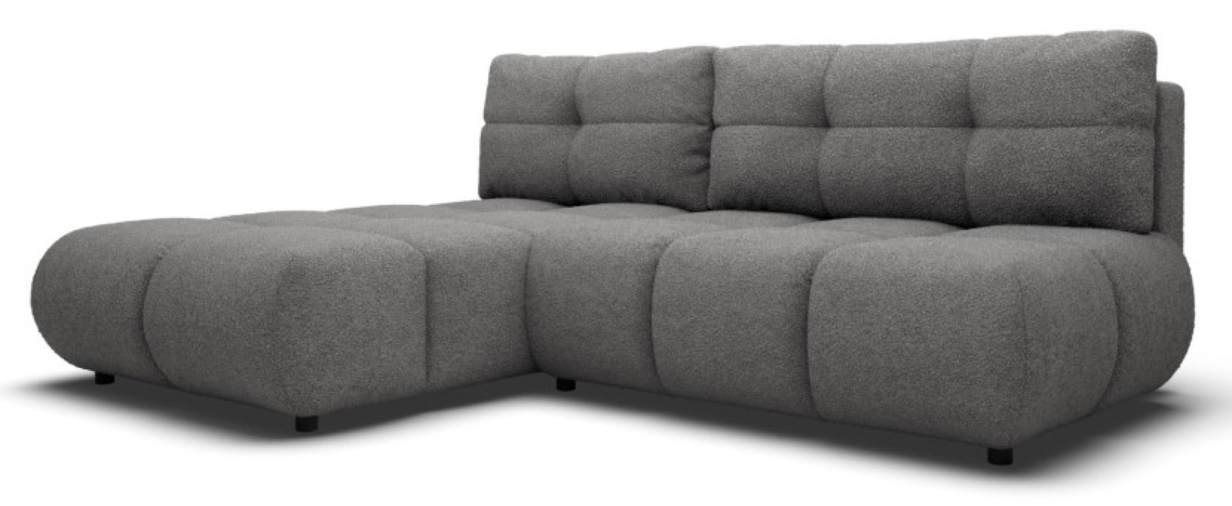 Sepro Meble Ecksofa Grau 230x177 cm