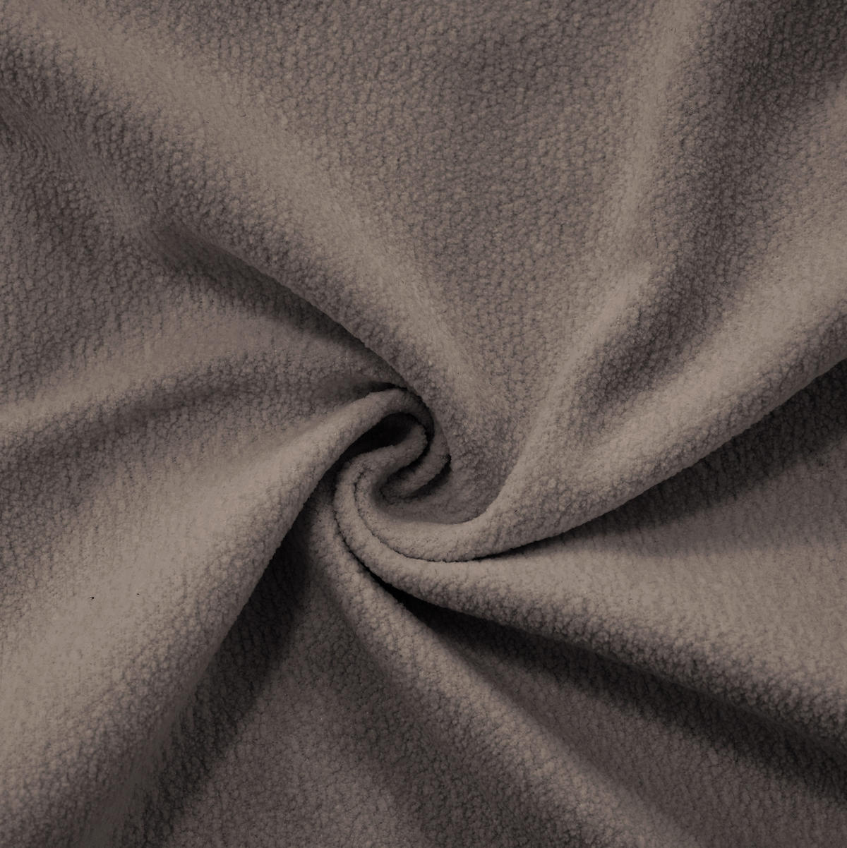SOFA modular mit tiefem Sitz Chenille Brown - Dunkelgrau, Kunststoff (77/81/313cm) - Meubliv