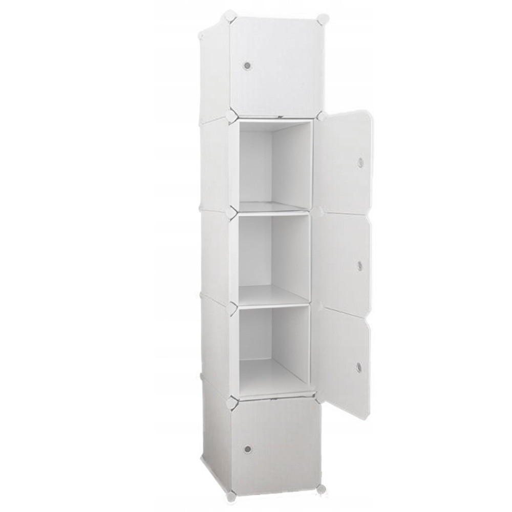 SCHRANK, weiß, 37/39/185 cm - Weiß, Holzwerkstoff (39/185/37cm) - Rexo