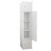 SCHRANK, weiß, 37/39/185 cm - Weiß, Holzwerkstoff (39/185/37cm) - Rexo