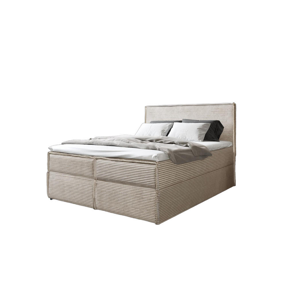 B&B Home Boxbett Beige 160x200 cm