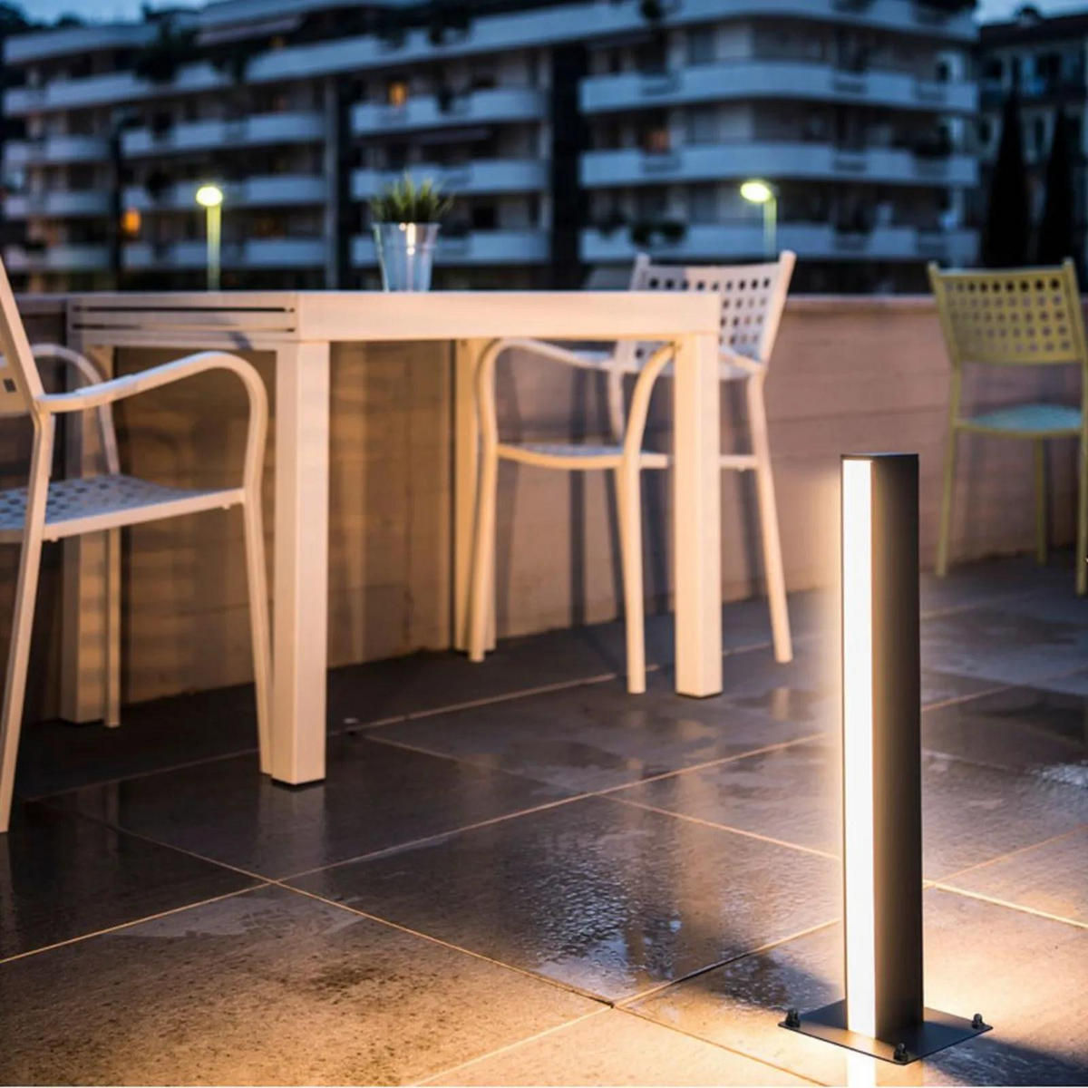 WEGELEUCHTE H-Pol Anthrazit - Anthrazit, Metall (16.5/16.5/66cm) - SLV