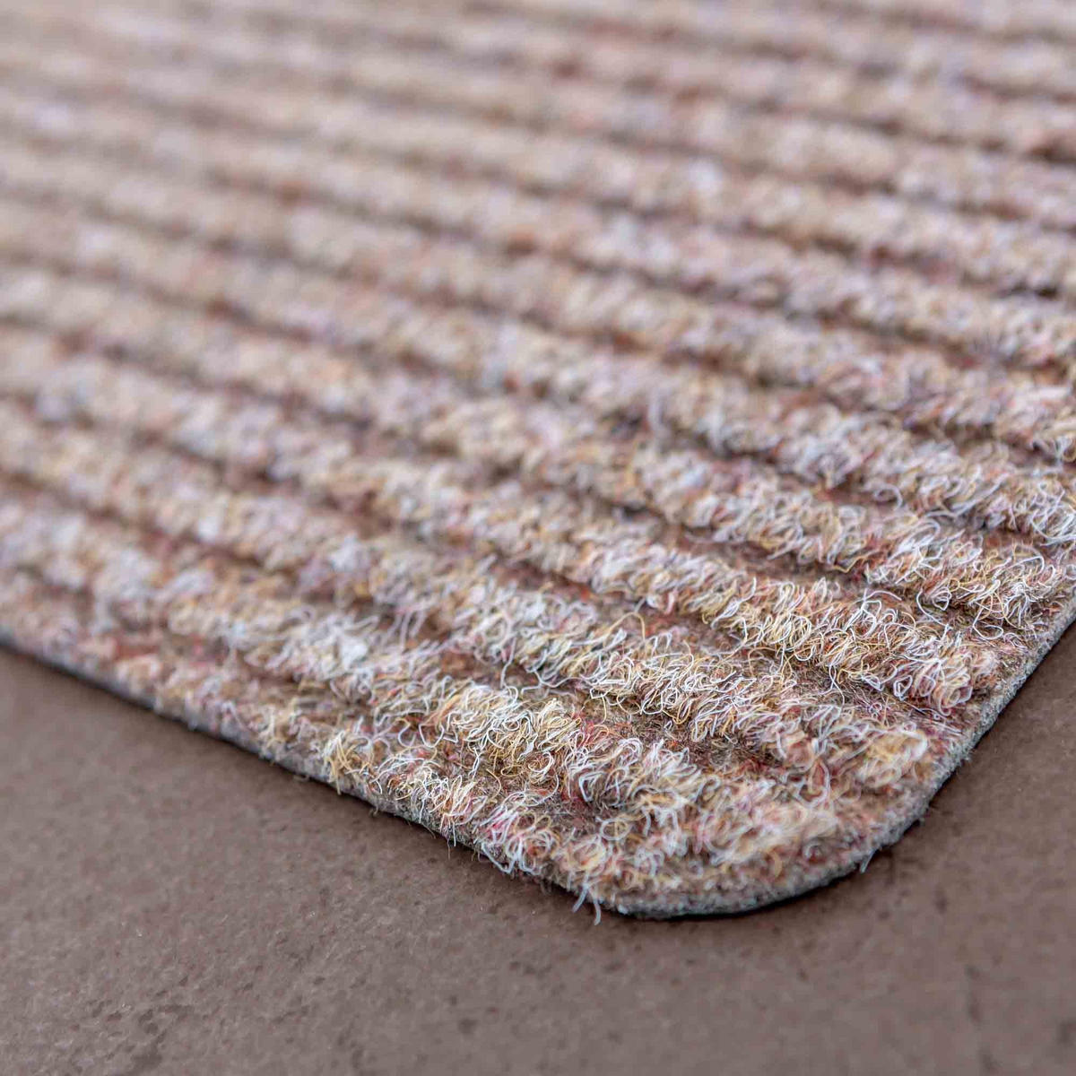 FUSSMATTE INNEN RB 2ER SET - Beige, Textil (40/60cm) - Astra