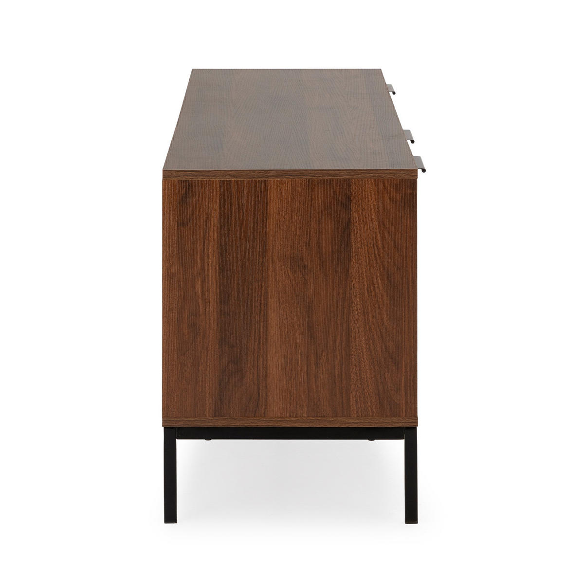 TV-ELEMENT Auri 3 türen Walnussfarbe - Walnussfarben, Holzwerkstoff (160/55/40cm) - VS Venta-stock