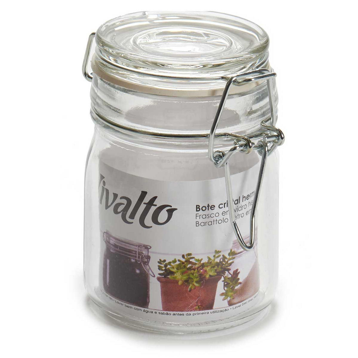 GLAS Schnappdeckel 150 ml - Transparent, Glas (9/9.5/6.5cm)