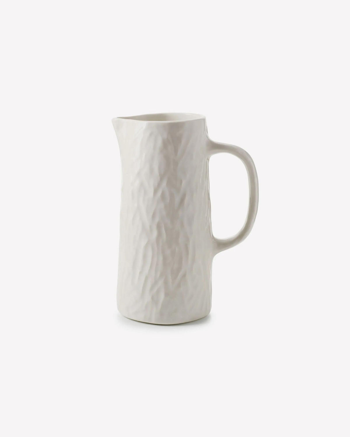 WASSERKRUG / PITCHER YLI 1,2 L Alabaster Weiss - Weiß, Keramik (1.2L) - Revol Porcelaine France
