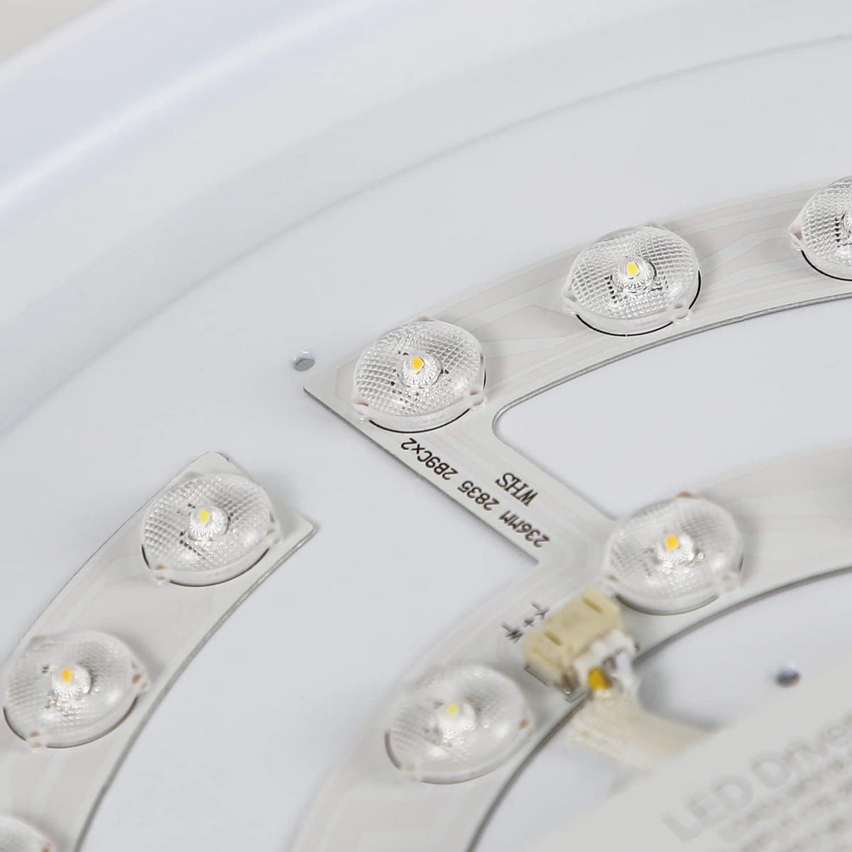 LED-DECKENLEUCHTE Niklas 40/40/6 cm - Schwarz, Metall (40/40/6cm) - Nettlife