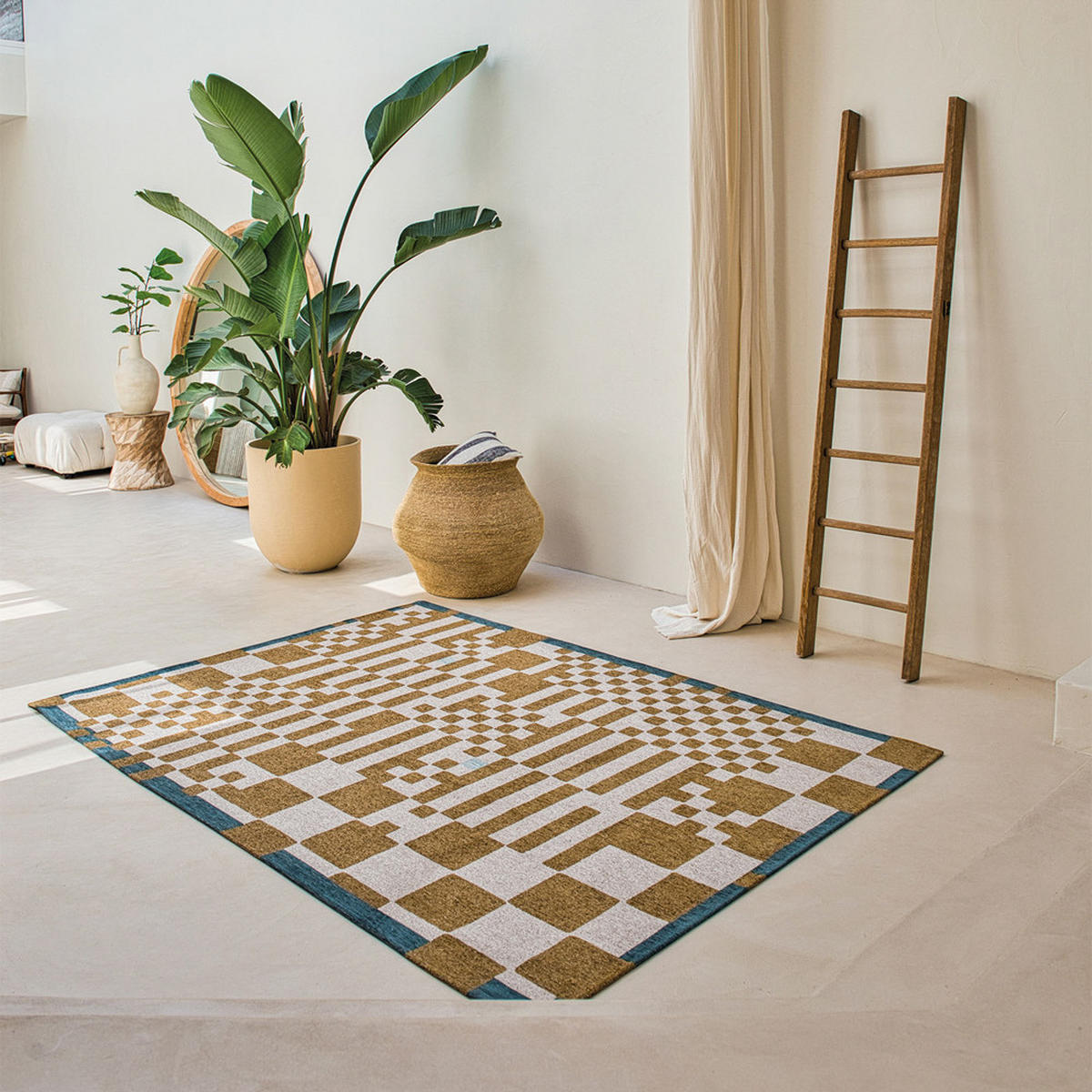 TEPPICH Honey Craft 80/150 cm - Gelb, Textil (80/150cm) - Louis De Poortere