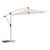 GARTENSCHIRM Manoa 300 cm - Creme, Metall (292/306cm)