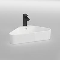 WASCHBECKEN Keramik Aufsatzbecken 56 / 34 / 13 cm - Weiß, Keramik (56/13/34cm) - EMKE