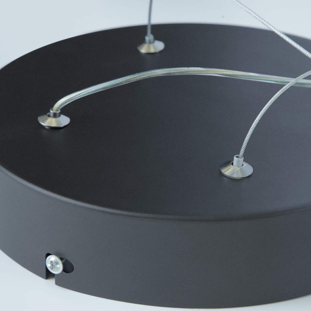 HÄNGELEUCHTE Zephyr 53/53/16 cm - Schwarz, Metall (53/53/16cm) - Nettlife