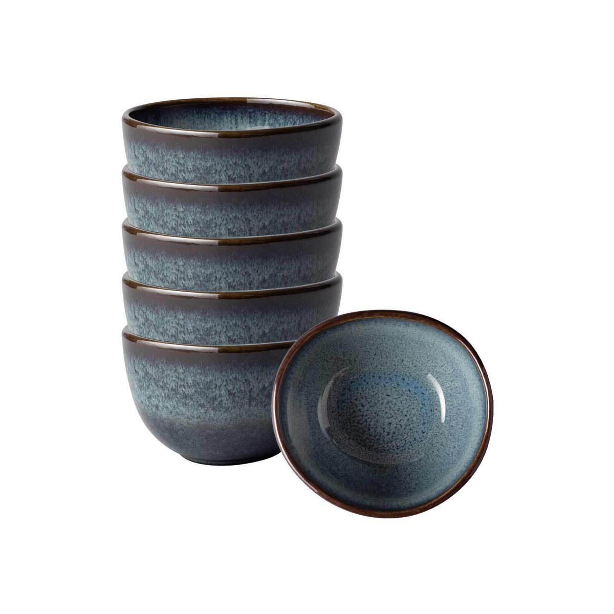 DIPSCHÄLCHEN Lave Gris 140 ml 6er Set - Grau, Keramik (9.9cm) - like.Villeroy & Boch