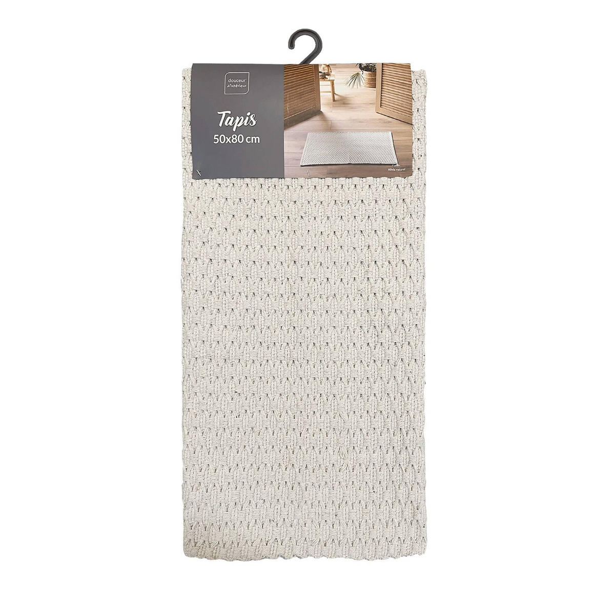 TEPPICH Alivia 50/80 cm - Naturfarben, Naturmaterialien (50/80cm) - Douceur d´intérieur