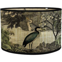 LAMPENSCHIRM Bambus Zylinder，30/30/20cm - Olivgrün, Naturmaterialien (30/30/20cm) - Authentics