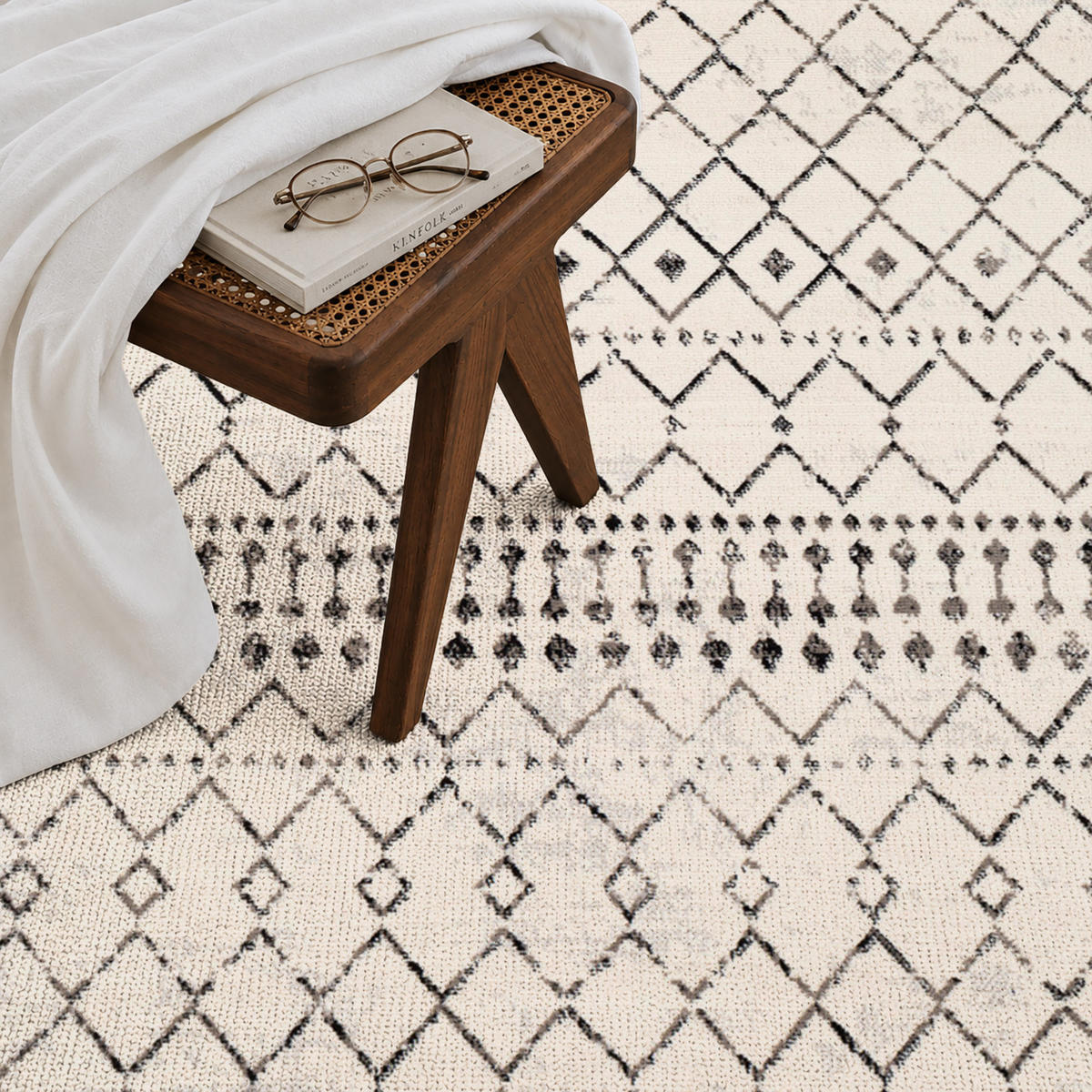 KURZFLORTEPPICH Leonor 200/275 cm Hellgrau - Hellgrau, Textil (200/275cm) - LIVABLISS