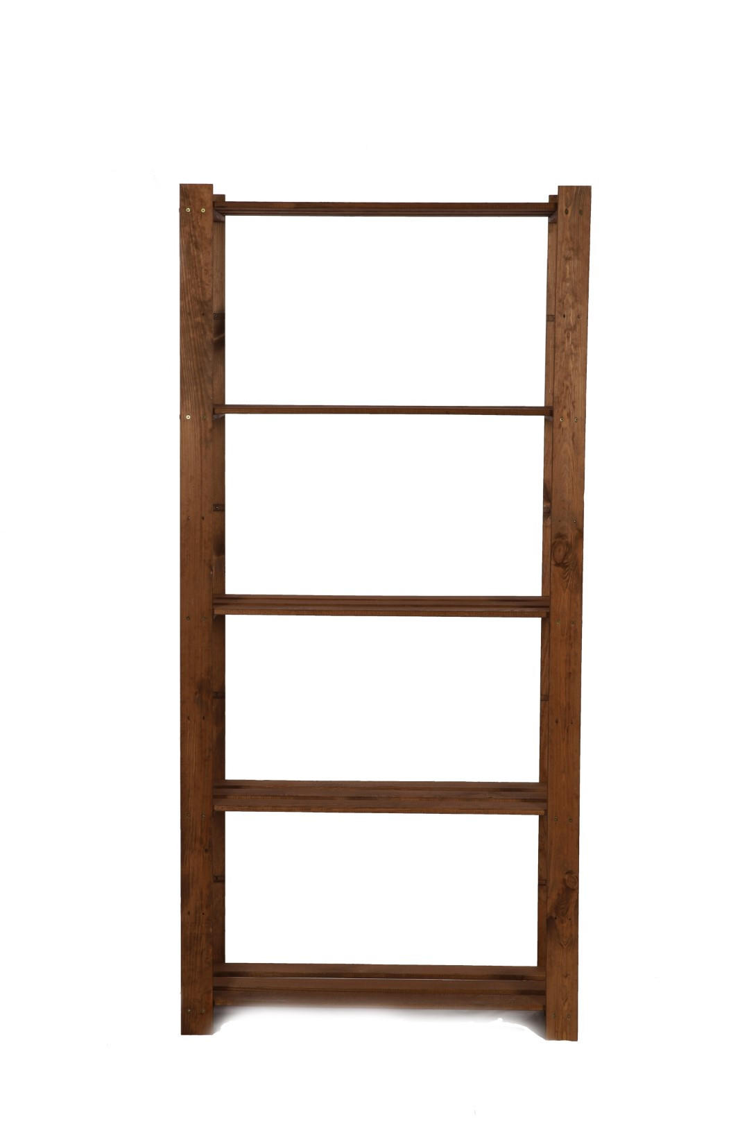 HOLZREGAL PINEPEAK 170x80x28cm 5 Fachboden 1,2cm dickes Kiefernholz Braun - Braun, Holz (80/170/28cm) - PROREGAL