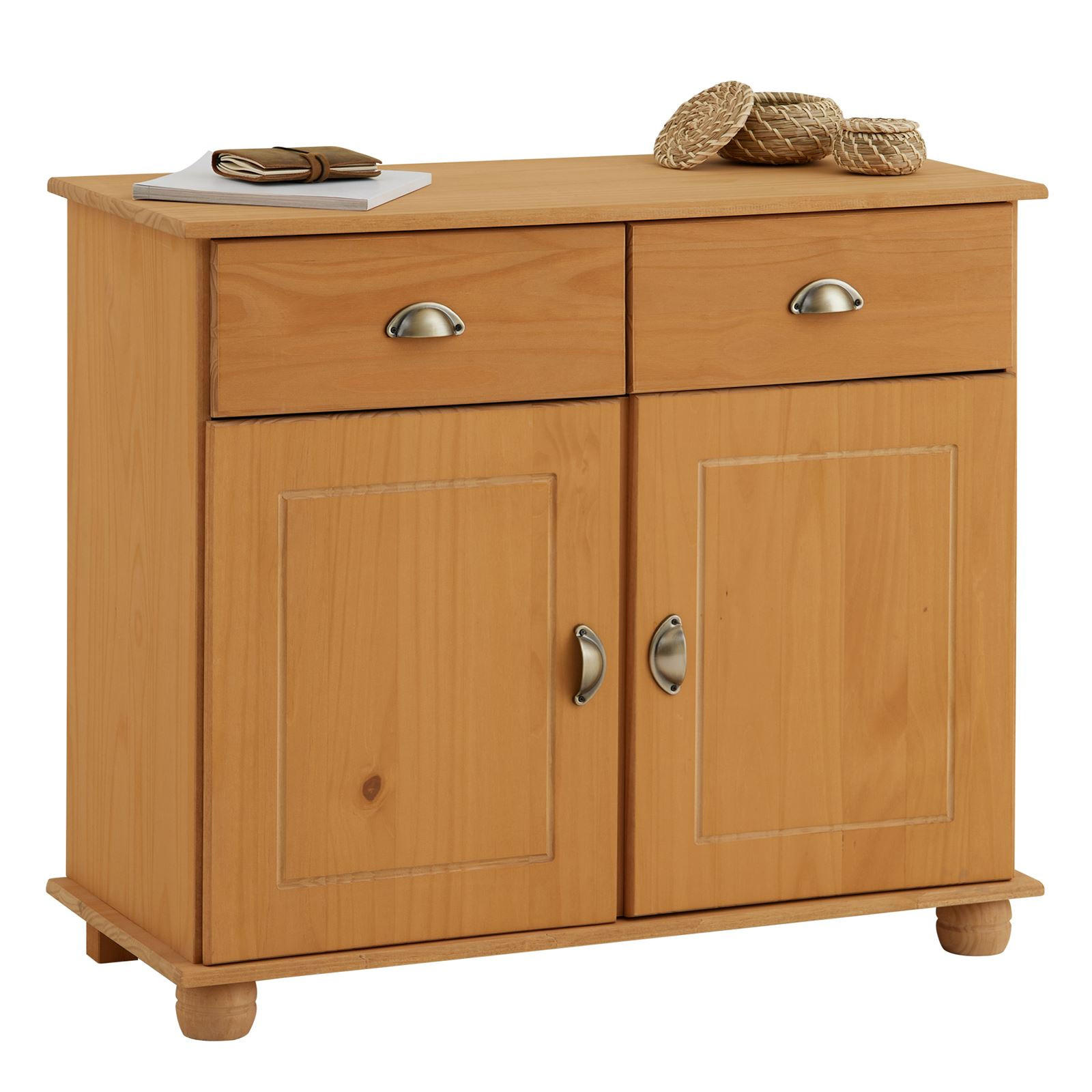 KOMMODE COLMAR - Kieferfarben, Holz (91/79/39cm) - IDIMEX