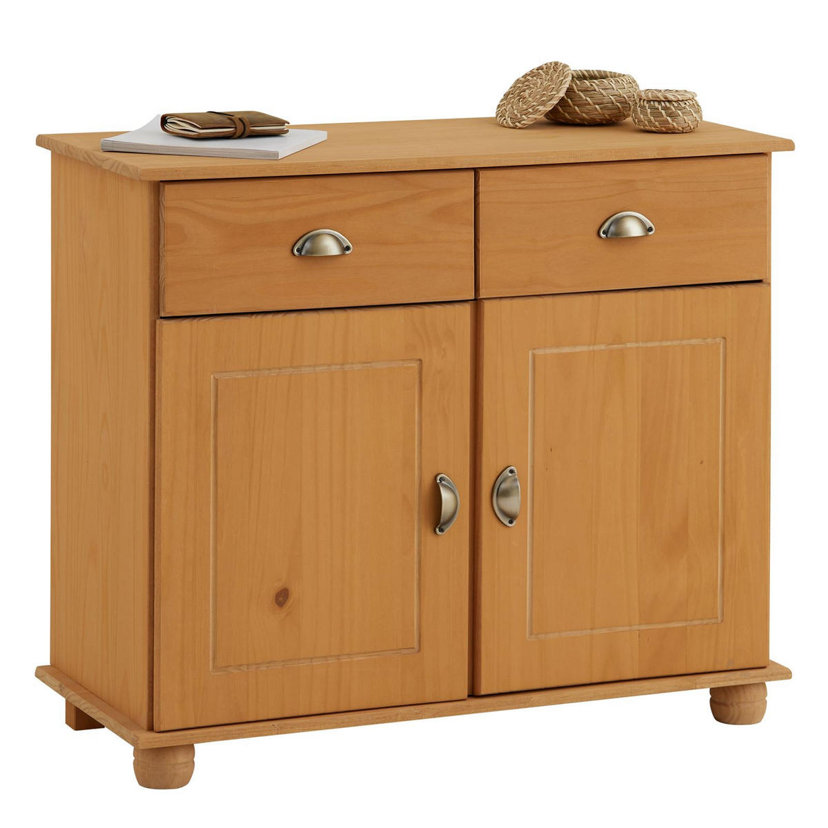 KOMMODE COLMAR - Kieferfarben, Holz (91/79/39cm) - IDIMEX