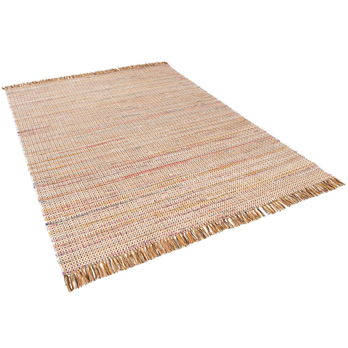 BAUMWOLLE NATUR TEPPICH CAYENNE - Braun, Textil (90/160cm) - Pergamon