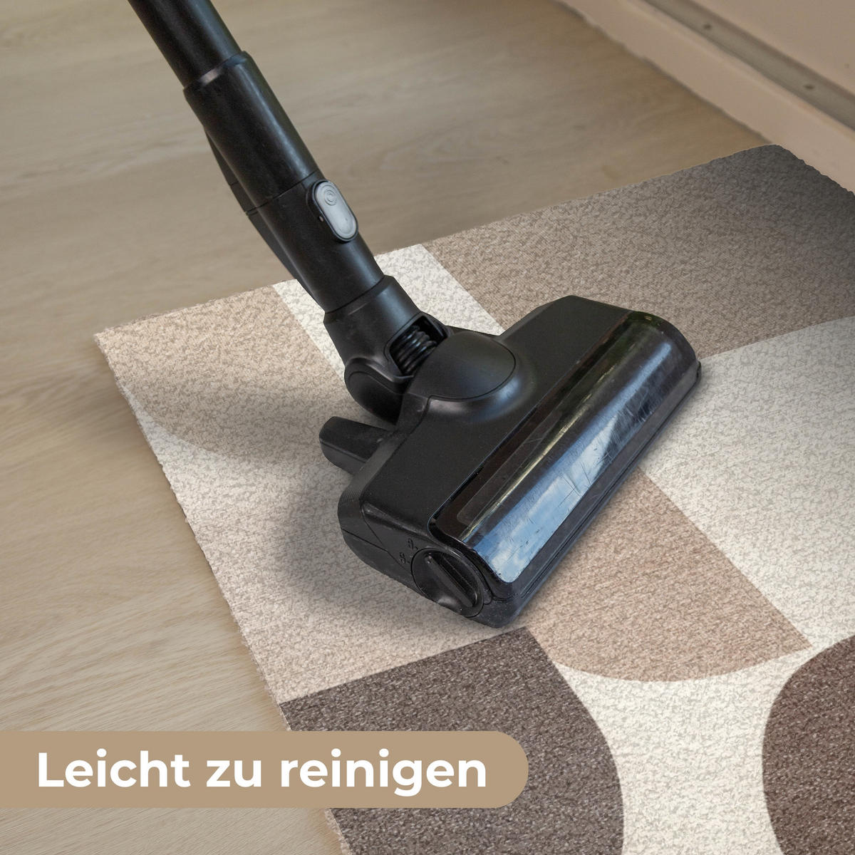 FUSSMATTE Geometrisch - Gewebte Struktur - Modern Fußabtreter 90x60 cm - Beige, Kunststoff (90/60cm) - MuchoWow