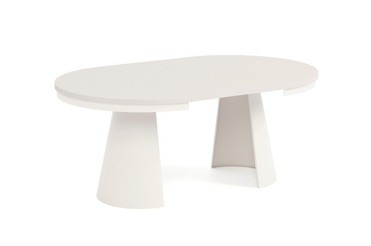 ESSTISCH CALMA Bis - Kaschmir/Beige, Holzwerkstoff/Metall (120/120/76cm) - Meblini