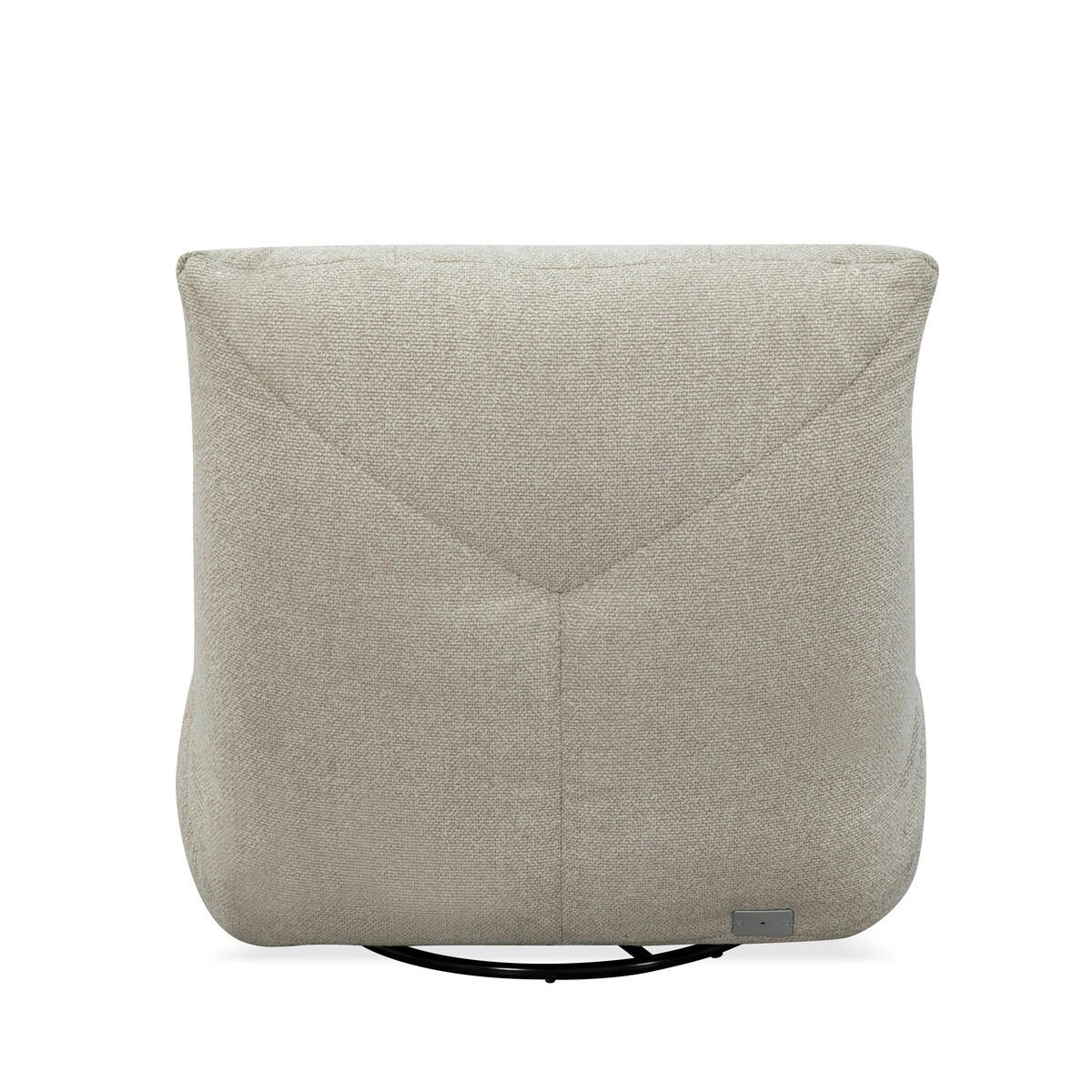 SESSEL Relax & Recharge Beige 110/90/95 cm - Beige, Textil (90/95/110cm) - LABEL51