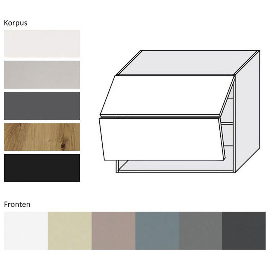 Thumbnail - Feldmann-Wohnen Küchenhängeschrank, Beige, Weiß, Holz, 3 Fächer, Rechteckig, 90x72x36 cm, Küchen, Küchenmöbel, Küchensch...