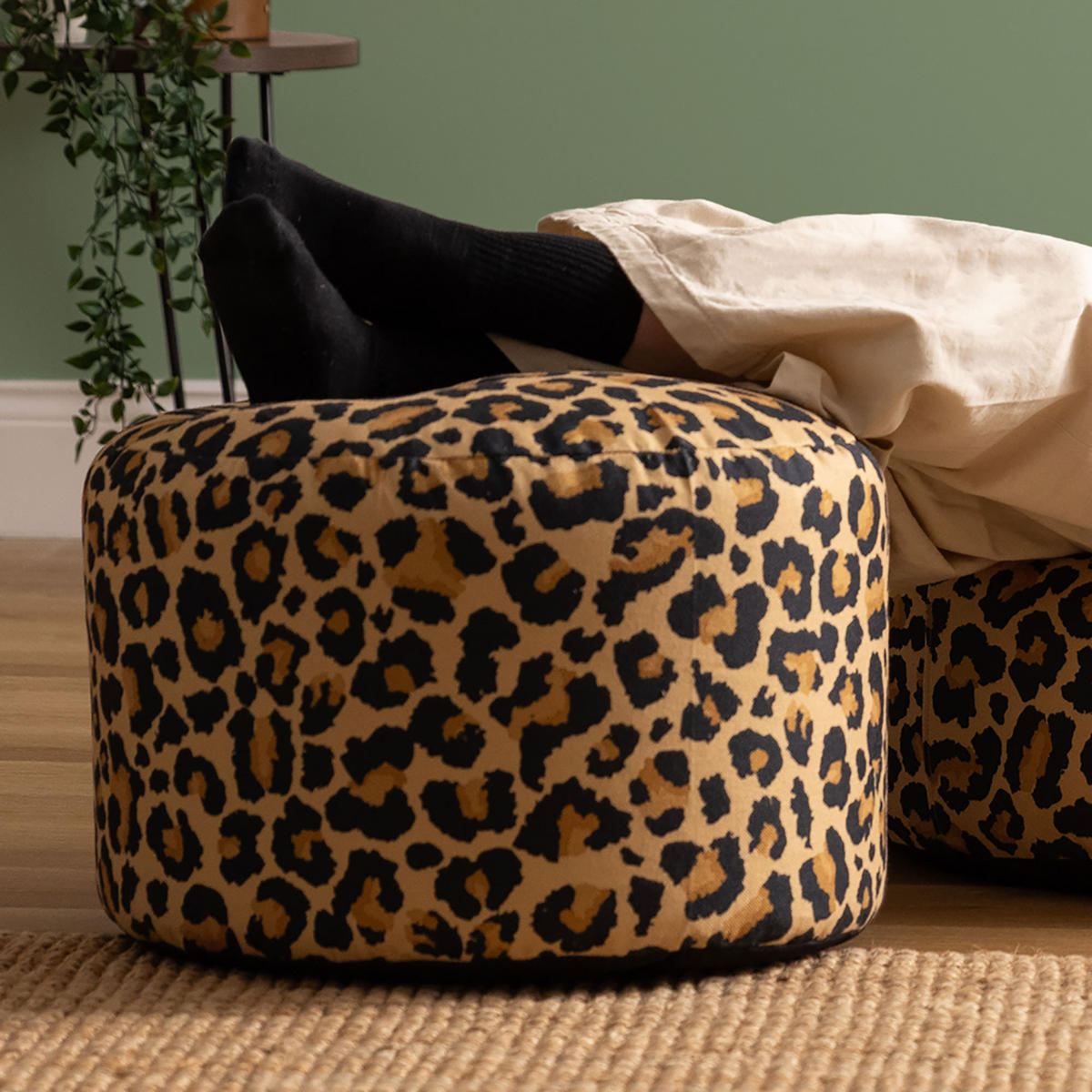SITZPOUF Milano - Multicolor, Textil (55/35/55cm) - icon