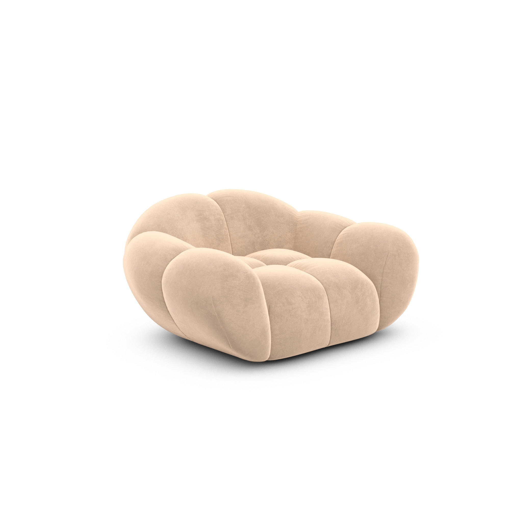 Varoyal Sessel Beige 135x70x93 cm