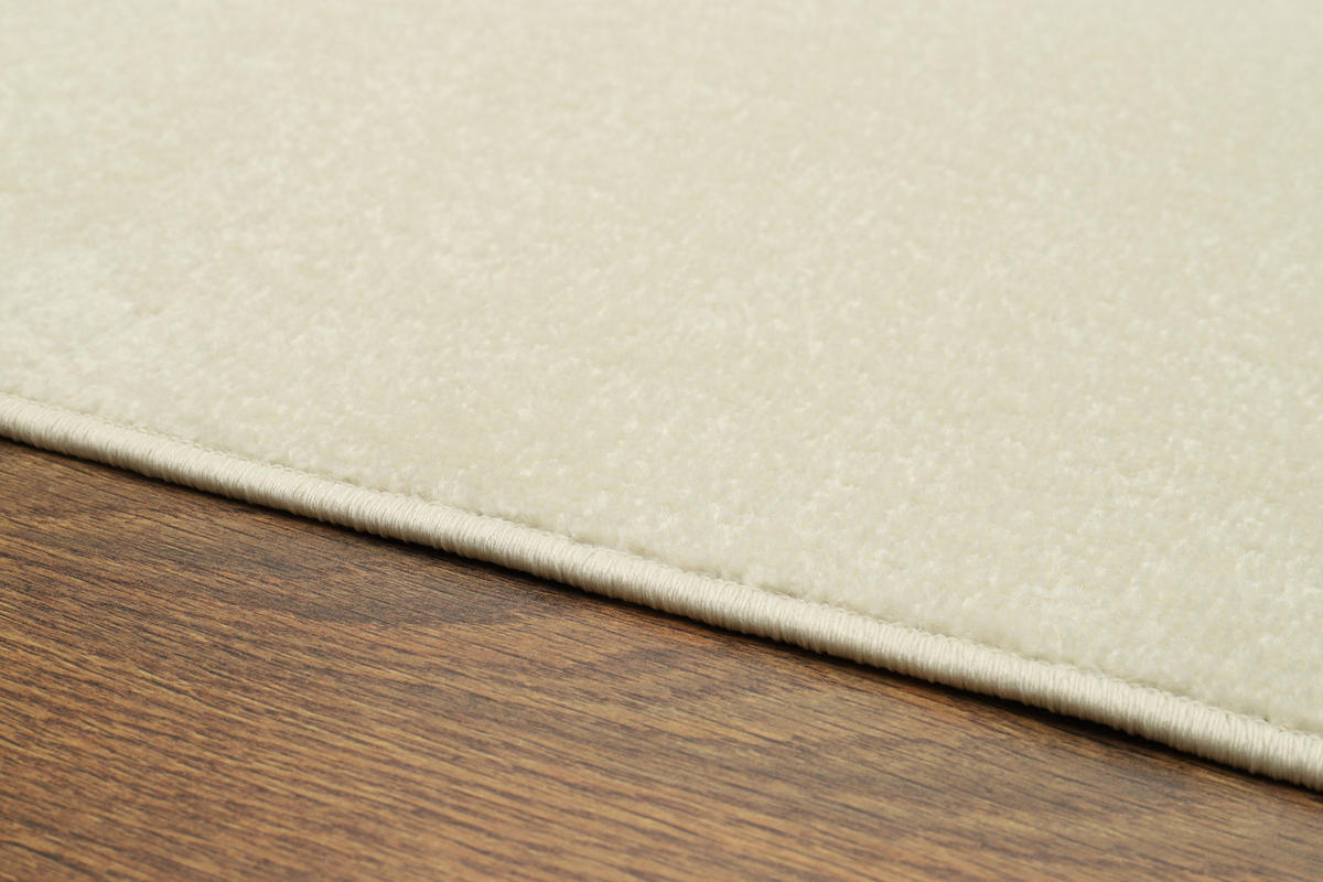 TEPPICH MONO SQUARE Creme 200/200 cm - Creme, Kunststoff (200/200cm) - Tapiso