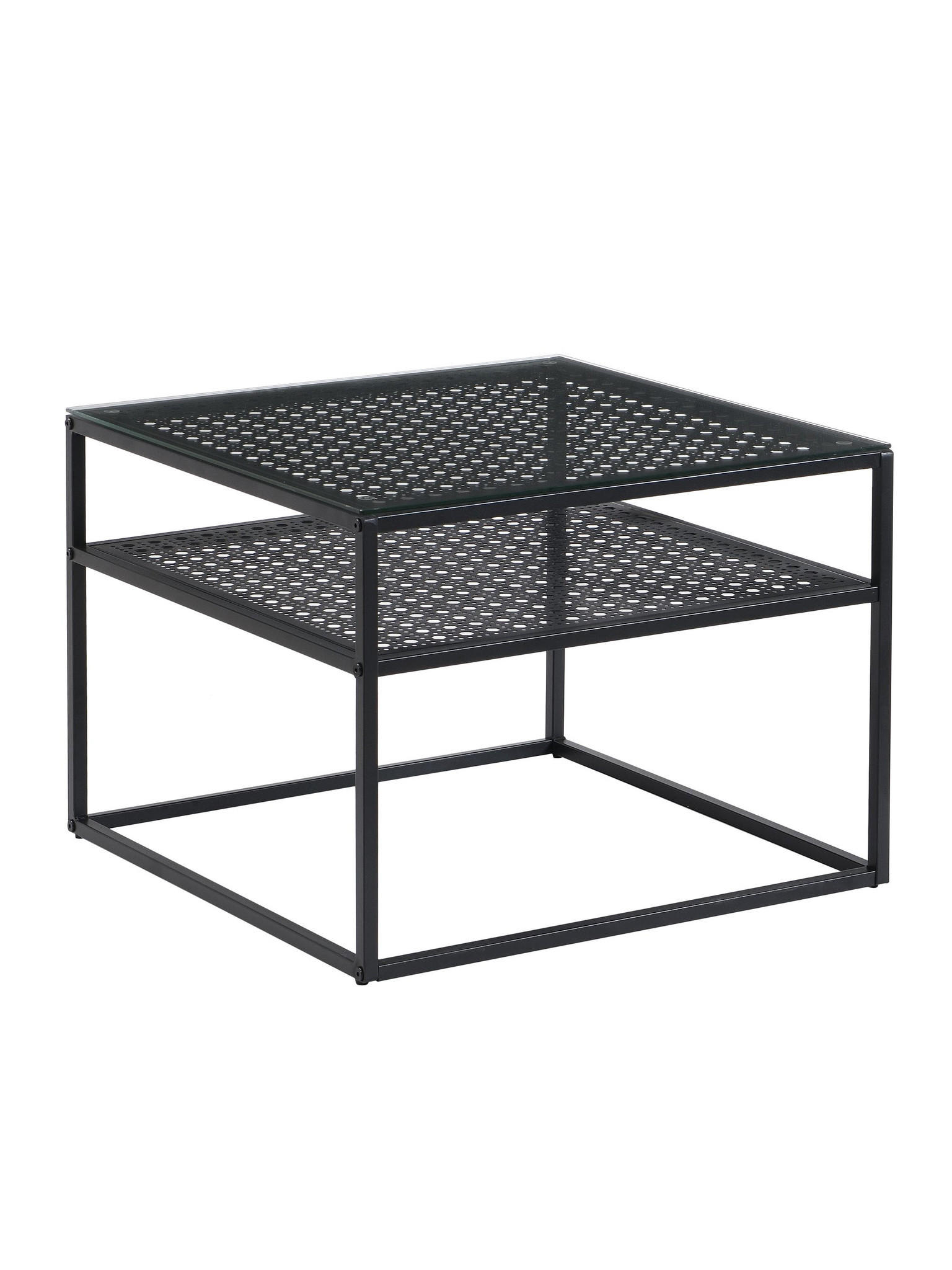Kadima Design Couchtisch Schwarz 60x45x60 cm