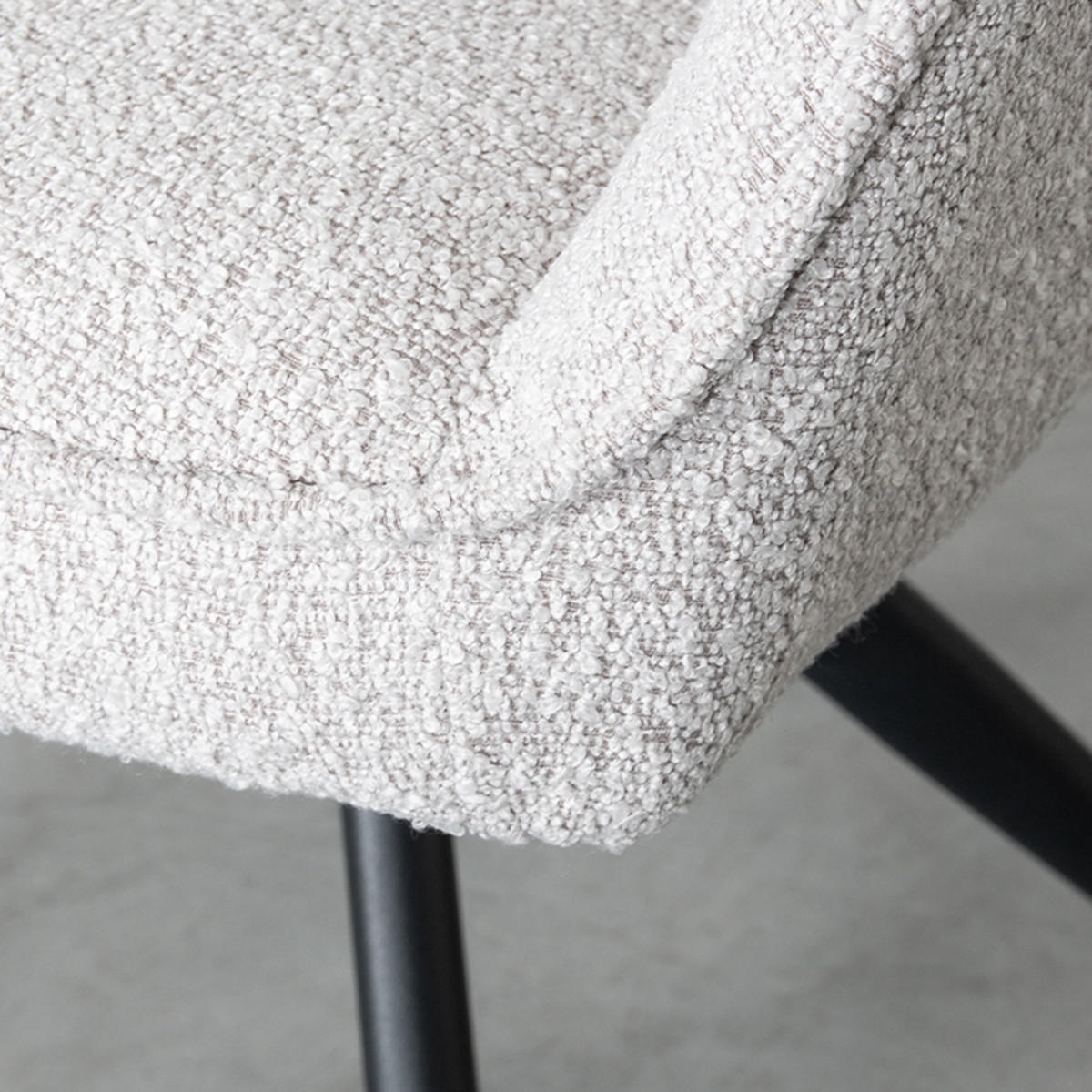 ESSZIMMERSTUHL Finley Beige 59/60/91 cm 2er-Set - Beige, Textil (60/91/59cm) - LABEL51