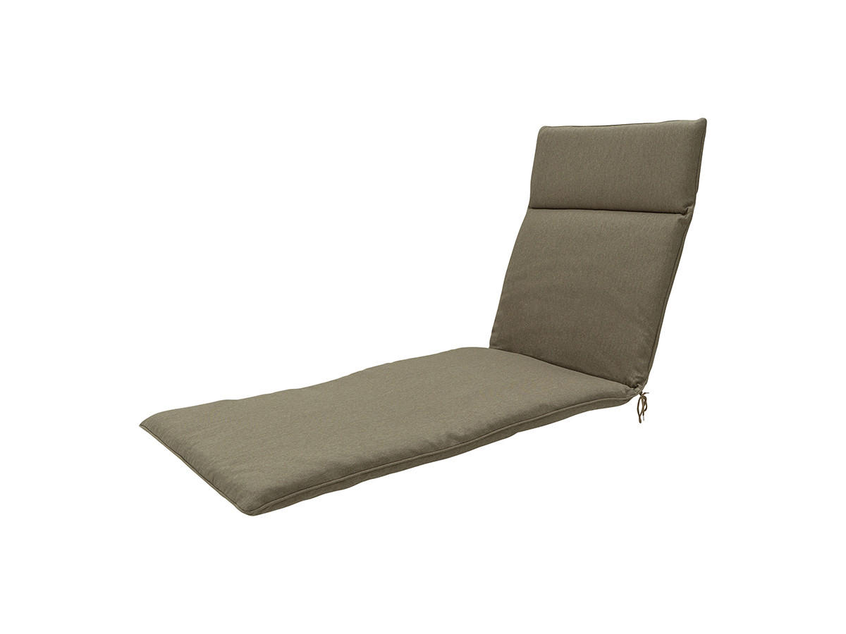 LIEGENAUFLAGE Canvas 190/60 cm - Taupe, Textil (60/7/190cm) - Madison