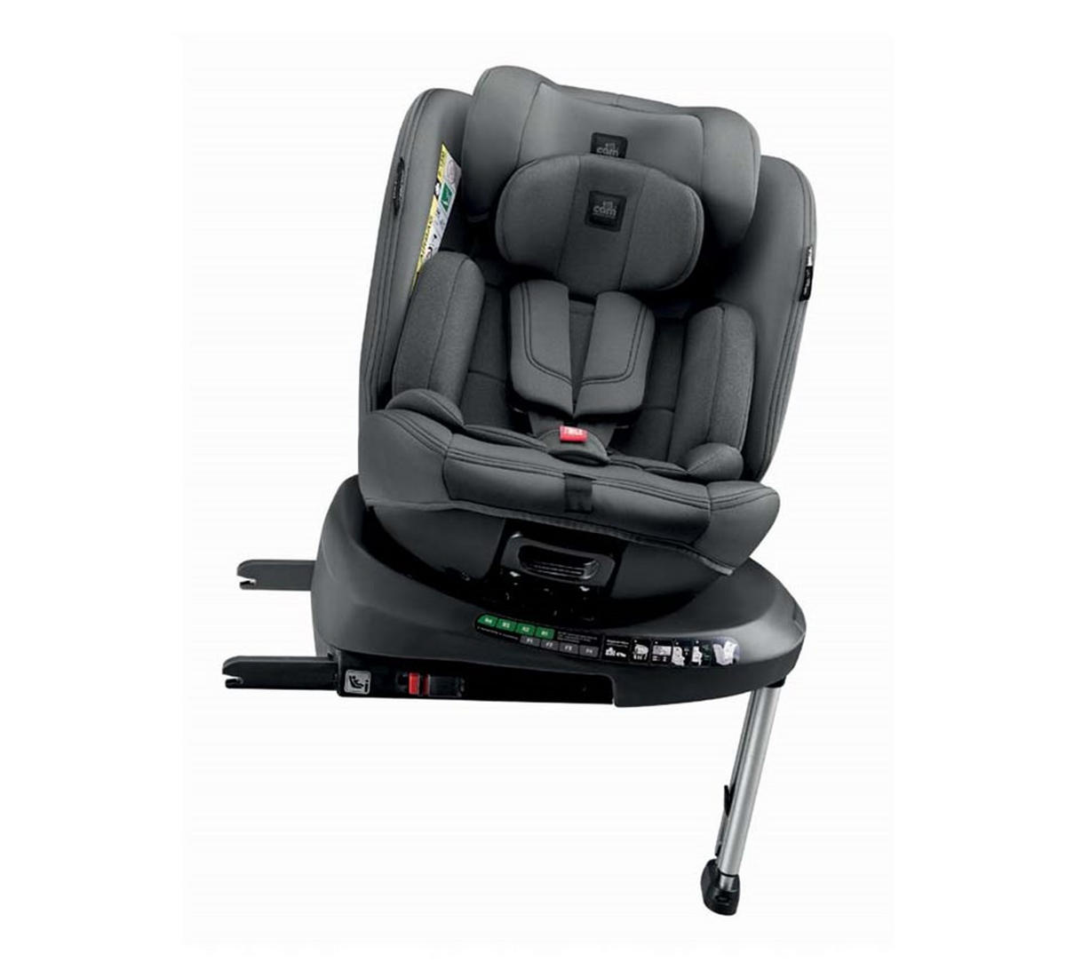 KINDERAUTOSITZ Sosta I-Size Autositz - Anthrazit, Kunststoff (45/83/55cm) - Cam il Mondo del Bambino S.p.A.