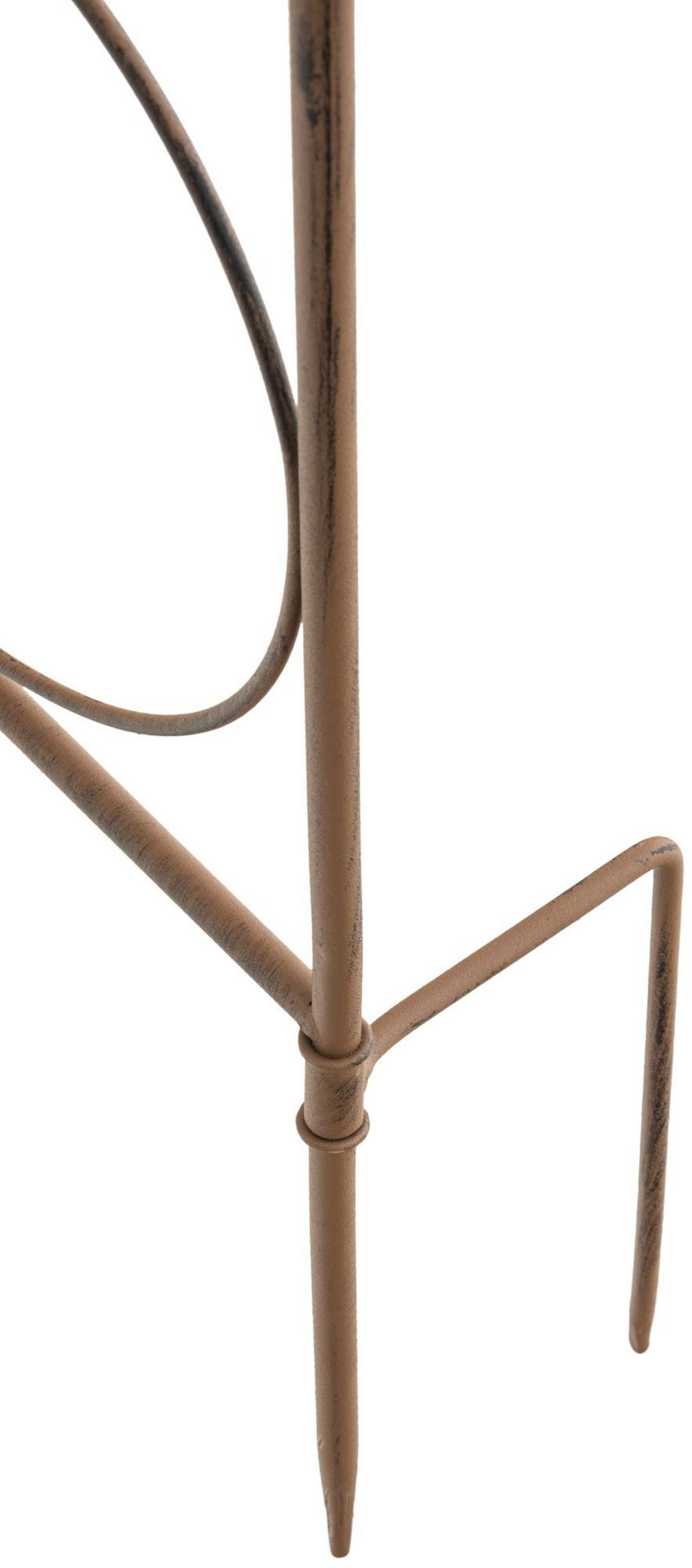 RANKGITTER Joris 99x2x133cm Metall Antik-Braun Rankhilfe - Braun, Metall (99/133/2cm) - DELUKE