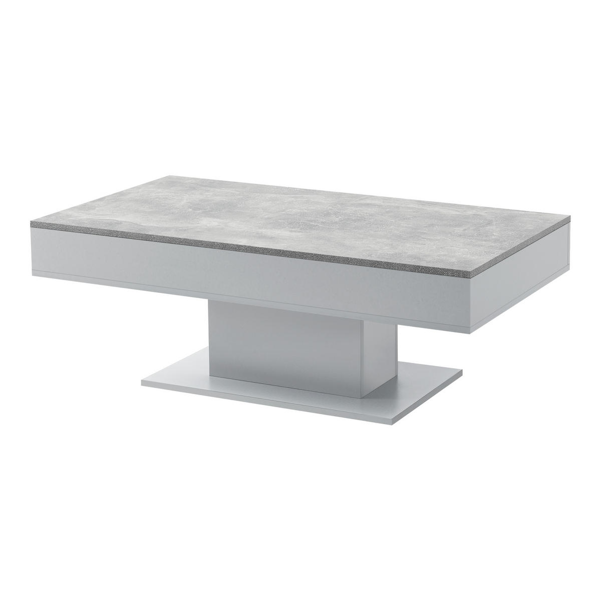 KONFERENČNÍ STOLEK Lünen 110/60/40 cm - šedá, kompozitní dřevo (60/110/40cm) - [en.casa]