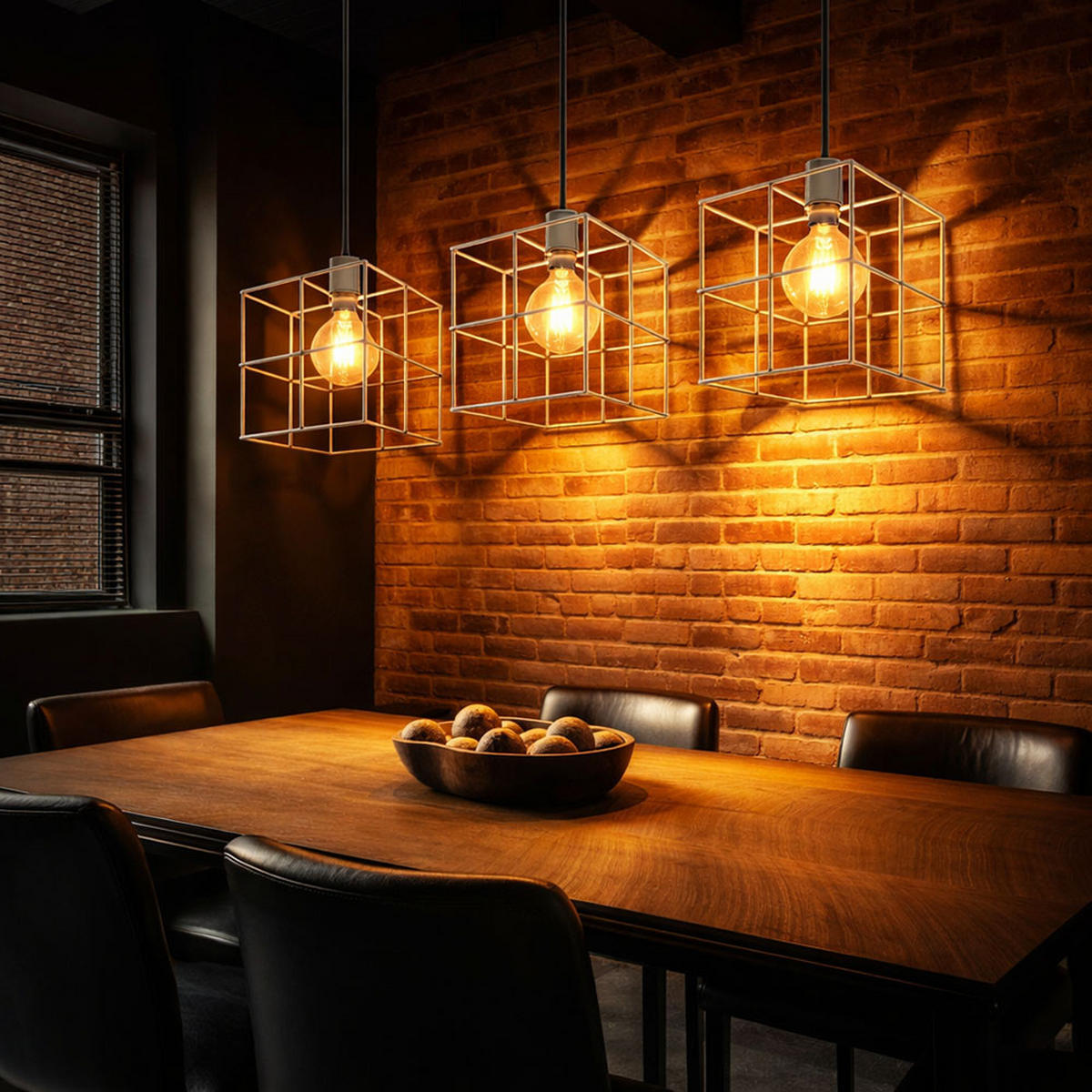 HÄNGELEUCHTE Metallgitterschirme Silber - Silberfarben, Metall (100/20/150cm) - Globo Lighting